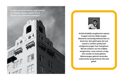 Bestemmingspagina Voor Hoofdarchitect Van De Stad