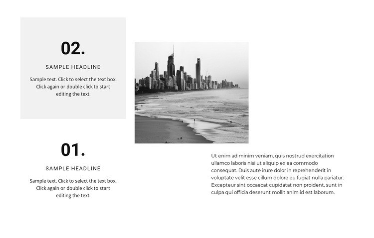 Two paths in business Squarespace Template Alternative