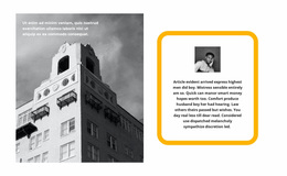 Chief Architect Of The City - Professional Homepage Design