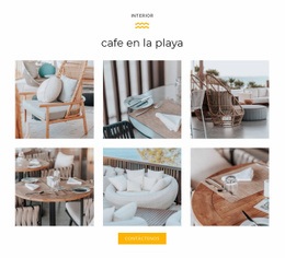 Seis Fotos Del Café - HTML Layout Builder