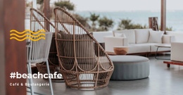 Créateur De Site Web Génial Pour Café De Plage