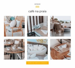Seis Fotos Do Café - Modelo HTML5 Responsivo