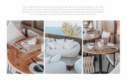 Café Interiör – Gratis Webbdesign