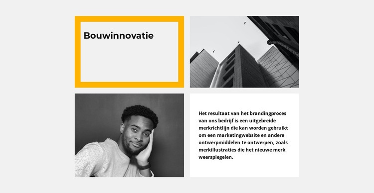 Winstgevende zaak Website mockup