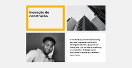 Um Design De Site Exclusivo Para Negócio Rentável