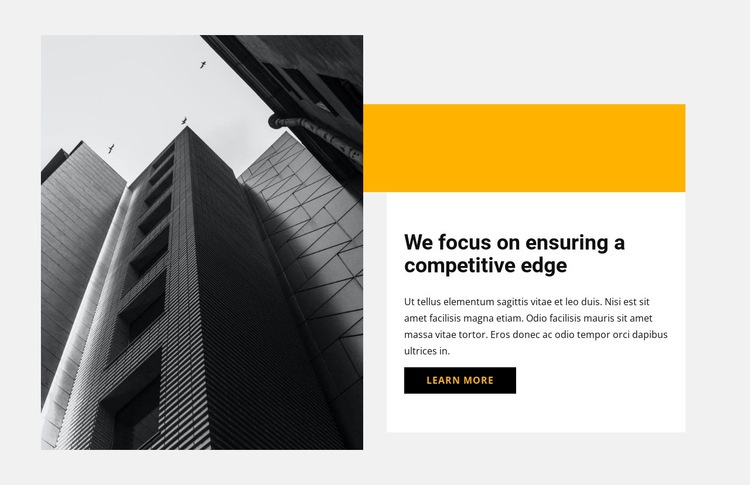 Tall architects Webflow Template Alternative