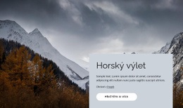 Bezplatný Webový Design Pro Horský Výlet