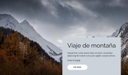 Diseño Web Gratuito Para Viaje De Montaña