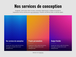 Conception Web Pour Nos Prestations De Conception