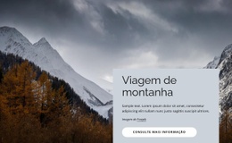 Viagem De Montanha - Construtor De Sites Profissional