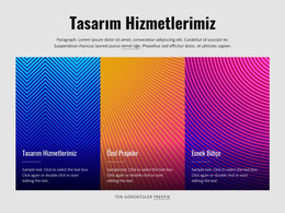 Tasarım Hizmetlerimiz Için Web Tasarımı