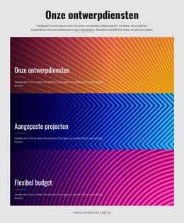 Maatwerk Projecten Joomla-Sjabloon 2024