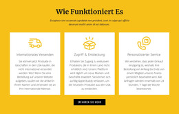 Schritt Für Schritt - Kostenlose HTML-Vorlage
