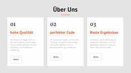 Exklusive HTML5-Vorlage Für Perfekter Code Mit Den Neuesten Techniken