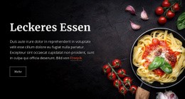 Italienische Nudelgerichte – Funktionale HTML5-Vorlage