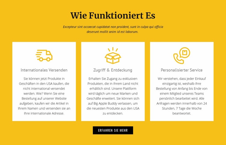 Schritt für Schritt Website design