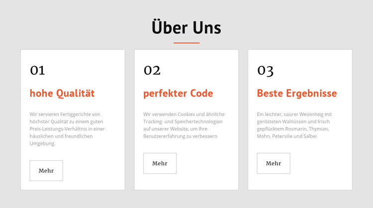 Perfekter Code mit den neuesten Techniken WordPress-Theme