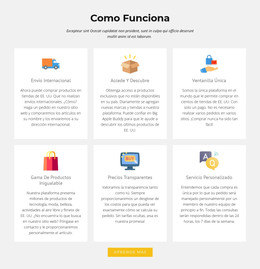 Como Funciona Nuestra Tienda: Plantilla De Página HTML