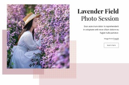 Lavender Field Photo Session