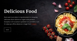 Italian Pasta Dishes - Multi-Purpose Html Code