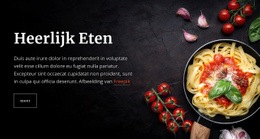 Italiaanse Pastagerechten - Websitesjablonen