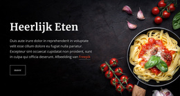 Meest Creatieve WordPress-Thema Voor Italiaanse Pastagerechten