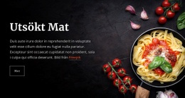 Italienska Pastarätter - Nedladdning Av Webbplatsmall