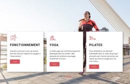 Conception De Site Web Pour Entraînements Personnalisés