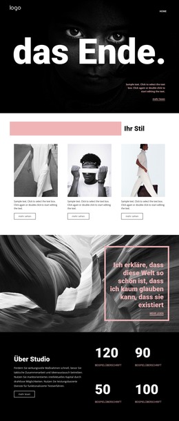 Kunststile Perfektionieren – Webvorlage