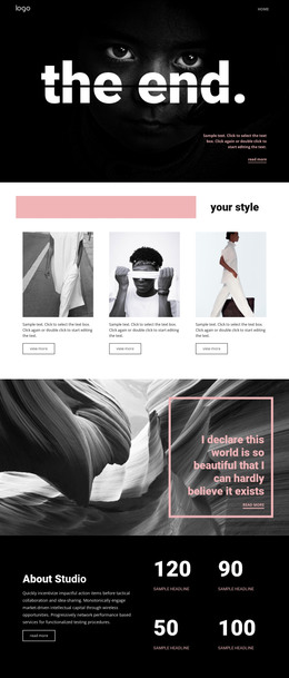 Perfecting Styles Of Art - Web Template