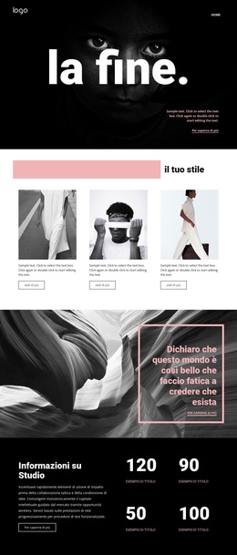 Sito WordPress Per Perfezionare Gli Stili D'Arte