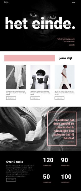 Kunststijlen Perfectioneren - HTML Website Maker