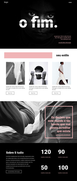 Aperfeiçoando Estilos De Arte - Melhor Design De Modelo De Site