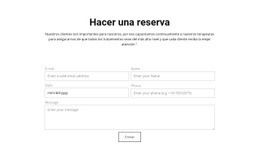 Haz Tu Pedido Ahora: Página De Destino Profesional Personalizable