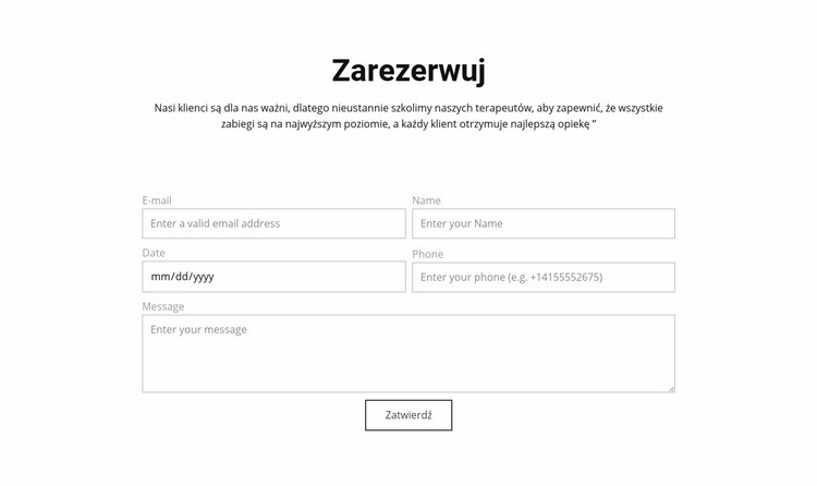 Zamów teraz Szablony do tworzenia witryn internetowych