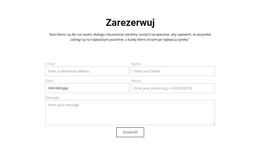 Inspiracja Do Strony Internetowej Dla Zamów Teraz