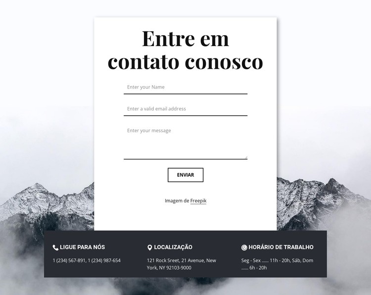 Contacts with overlaping Template CSS