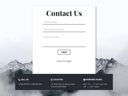 Contacts With Overlaping - Beautiful Color Collection Template