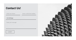 CSS Grid Template Column For Write Us A Question