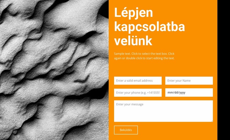 Készen állunk a kérdésekre HTML Sablon