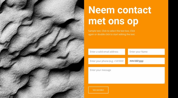 We zijn klaar voor vragen Html Website Builder