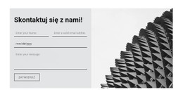 Kolumna Szablonu Siatki CSS Dla Napisz Do Nas Pytanie