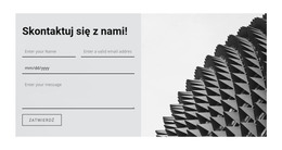 Napisz Do Nas Pytanie - Responsywny Szablon HTML