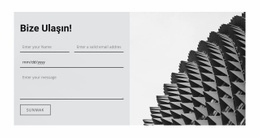 Bize Bir Soru Yazın Için Ücretsiz Çevrimiçi Şablon