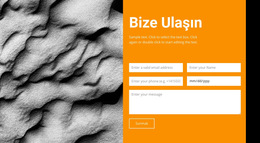 Sorulara Hazırız Için HTML Sayfa Tasarımı