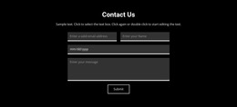 Smart Mockup Software For Contact On Dark Background