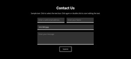 Contact On Dark Background