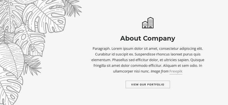 Editorial and graphic desig HTML5 Template