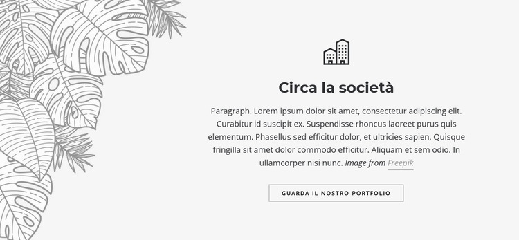 Progettazione editoriale e grafica Modelli di Website Builder