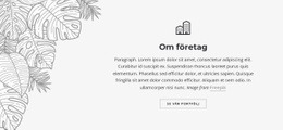 Redaktionell Och Grafisk Design - HTML-Sidmall